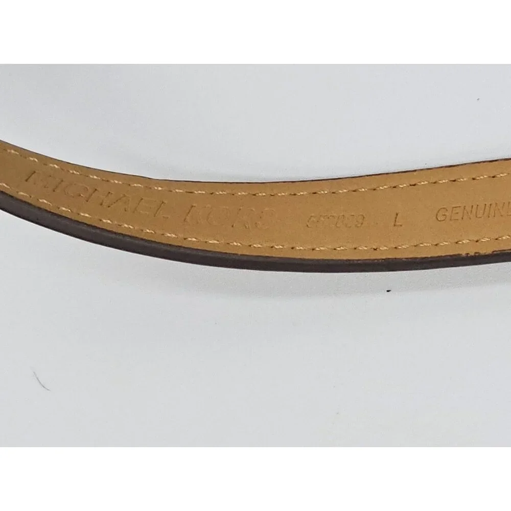 Michael Kors Women's Leather Signature Logo & Python-Embossed Fanny Pack 3041 - Picture 13 of 13